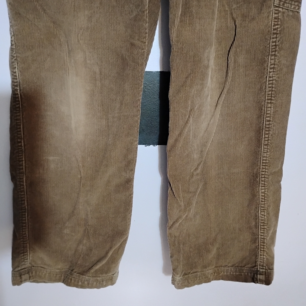 Old Navy Brown Cargo Corduroy Pants Straight Leg - Picture 4 of 10